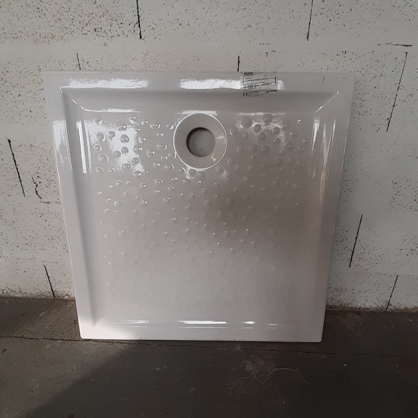 90x90 Bac douche blanc