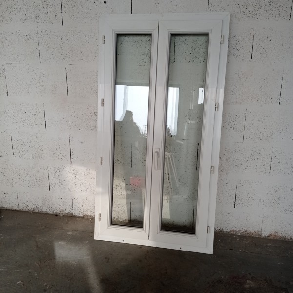 78.5x150 Fenêtre PVC double...