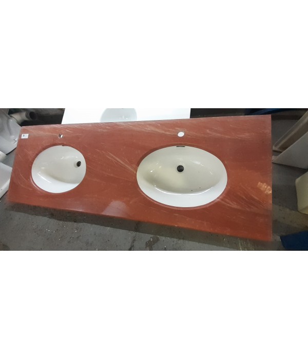 Double vasque en marbre_