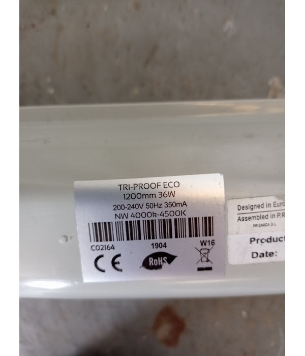 Luminaire LED tri proof eco 1200mm