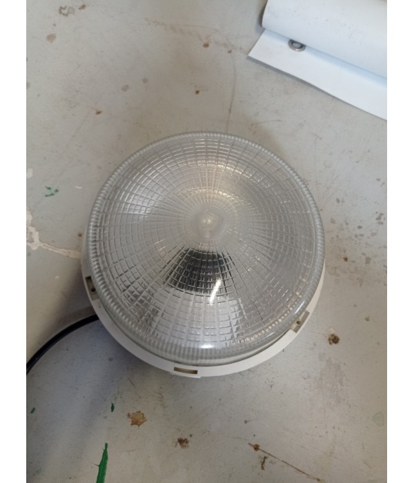 Hublot étanche rond avec ampoule 