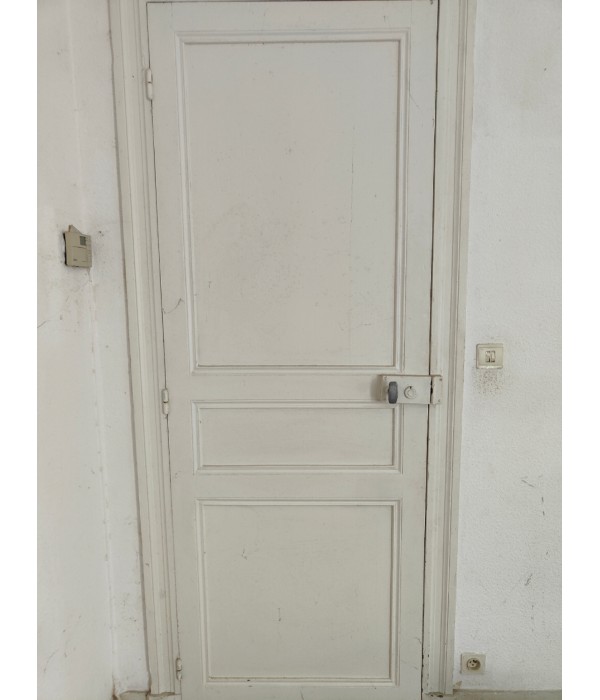 Portes à panneaux bois sans cadre