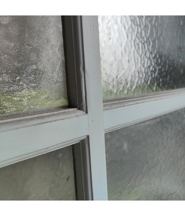 136 x 146 cm Verrière verre cathédrale 