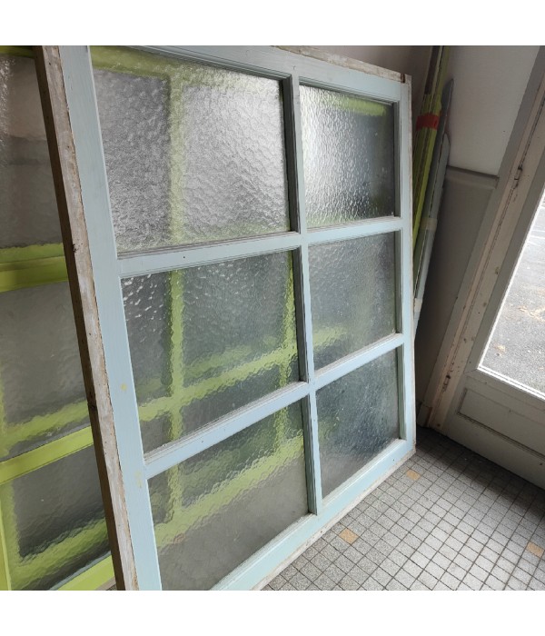 136 x 146 cm Verrière verre cathédrale 