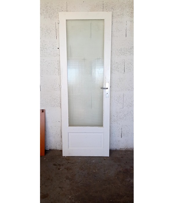 Porte intérieure vitrée 