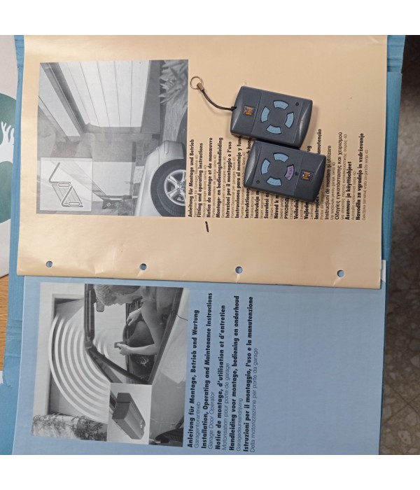 Porte de garage sectionnelle motorisée 