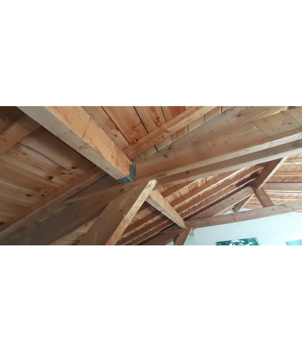 Charpente en pin récente 8x12m