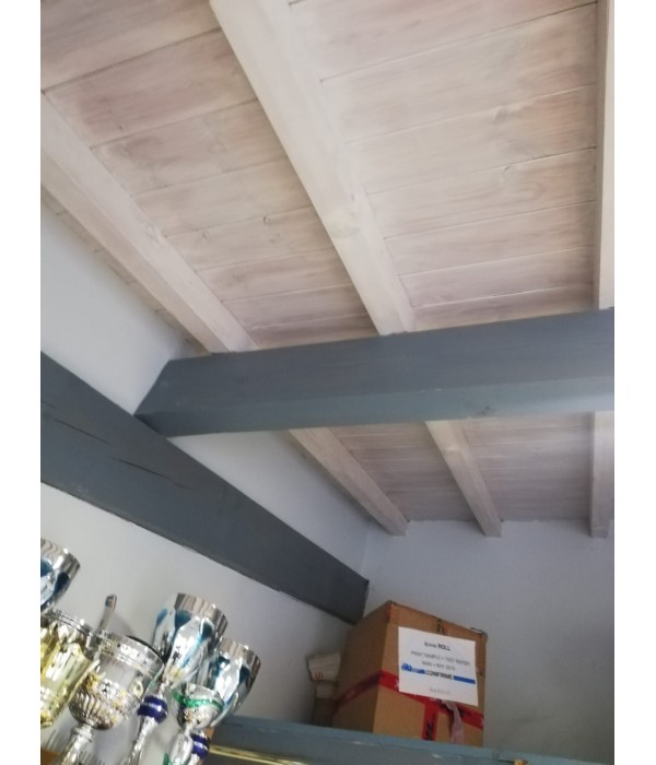 140m² de tuiles romanes + gouttière +...