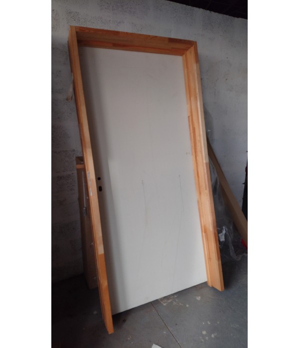 92,7x212 Porte bois ame pleine PG