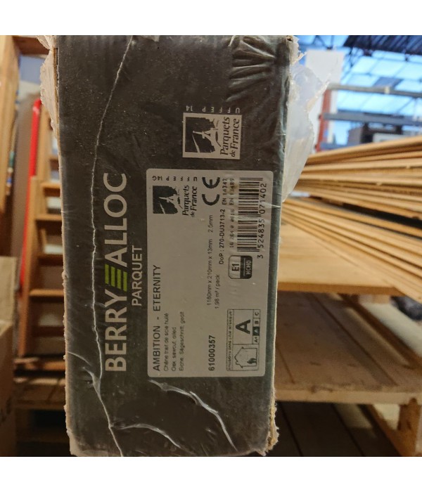 Parquet stratifié chêne gris 3.5m²