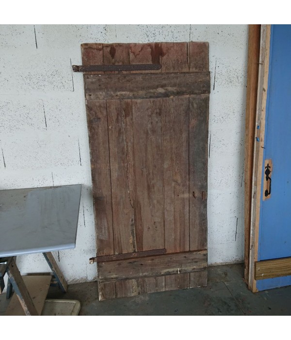 86x182 Porte extérieure bois massif