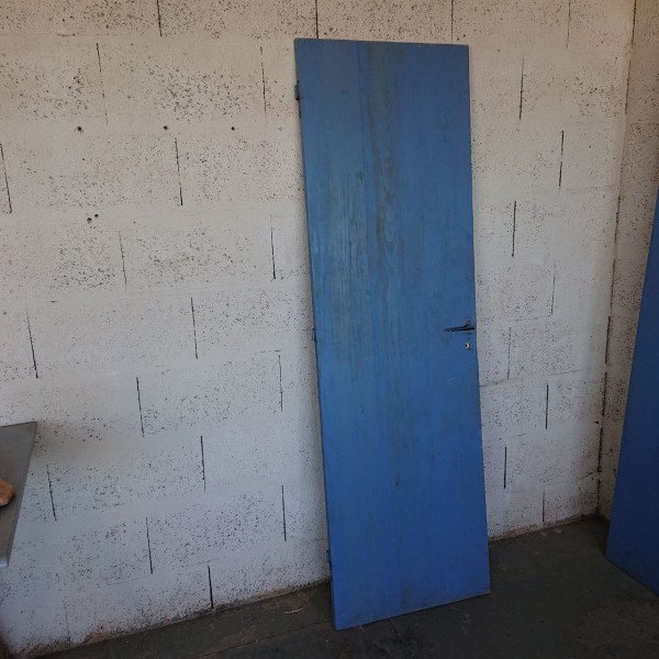 62.5x202 Porte bois massif