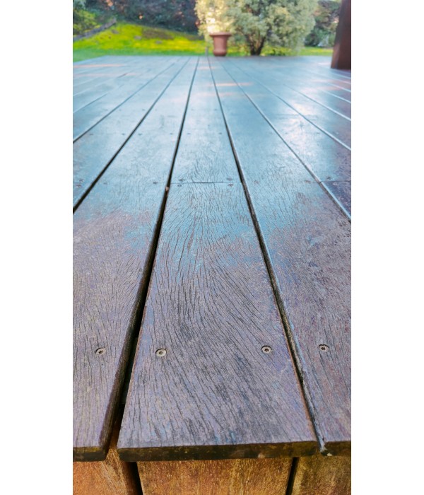 52 m²-Lames de terrasse bois exotique