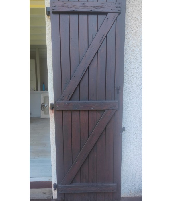 Paire de volets bois pour porte