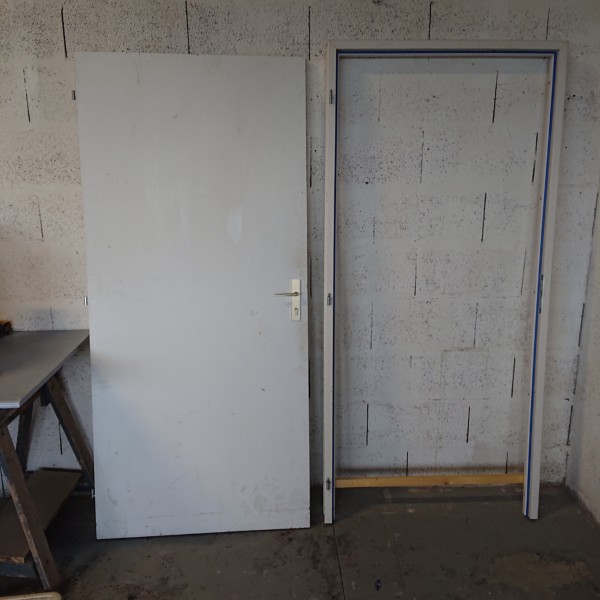 98x207 Porte intérieur bois
