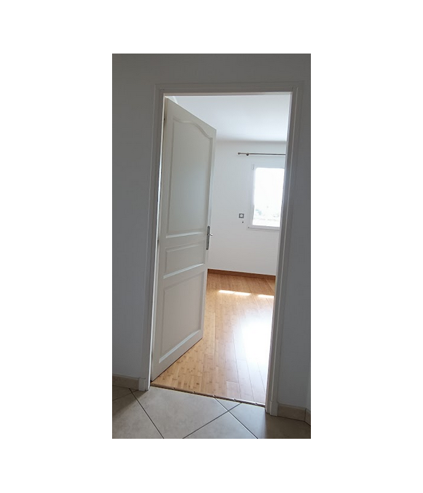 73/83x210 Bloc porte panneaux bois...