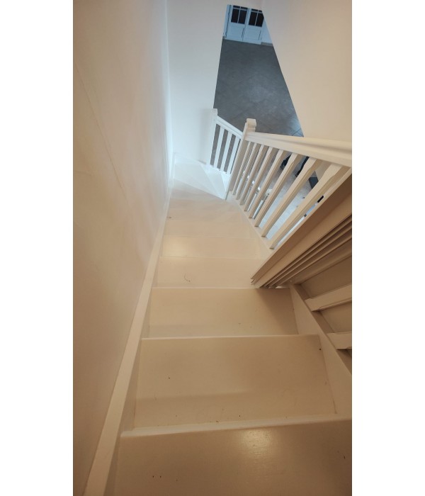 Escalier BOIS quart tournant gauche