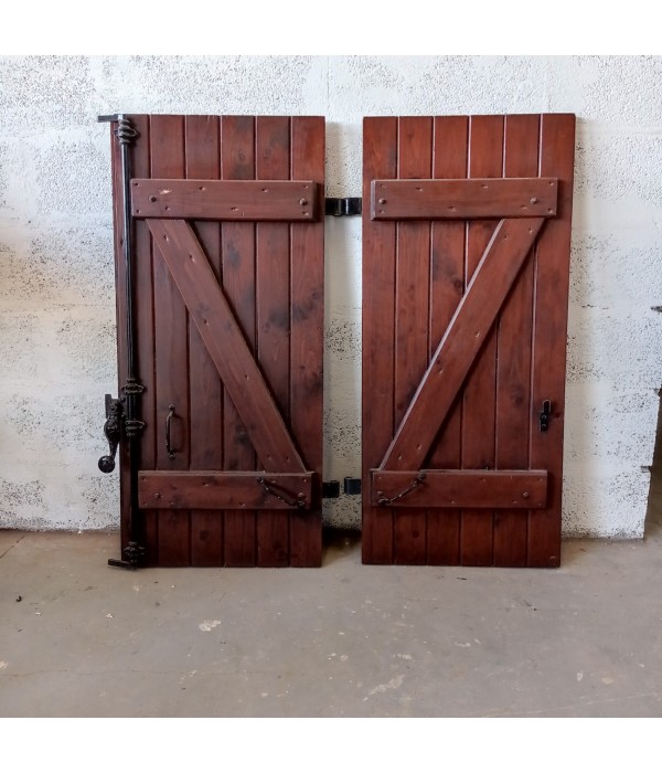 98x108 paire de Volets bois