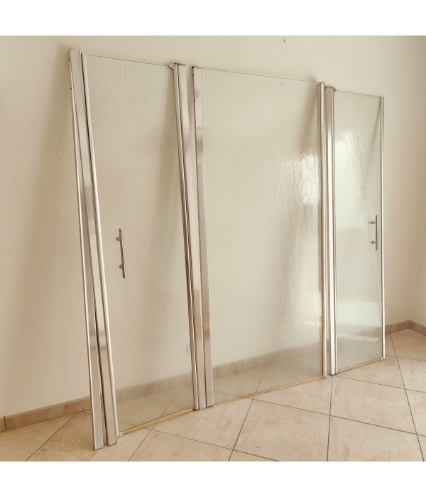 Paroi latérale de douche + portes