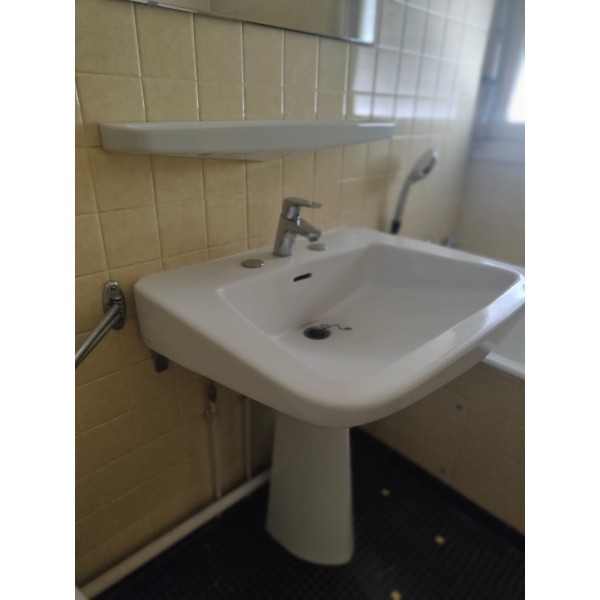 Lavabo colonne PMR céramique