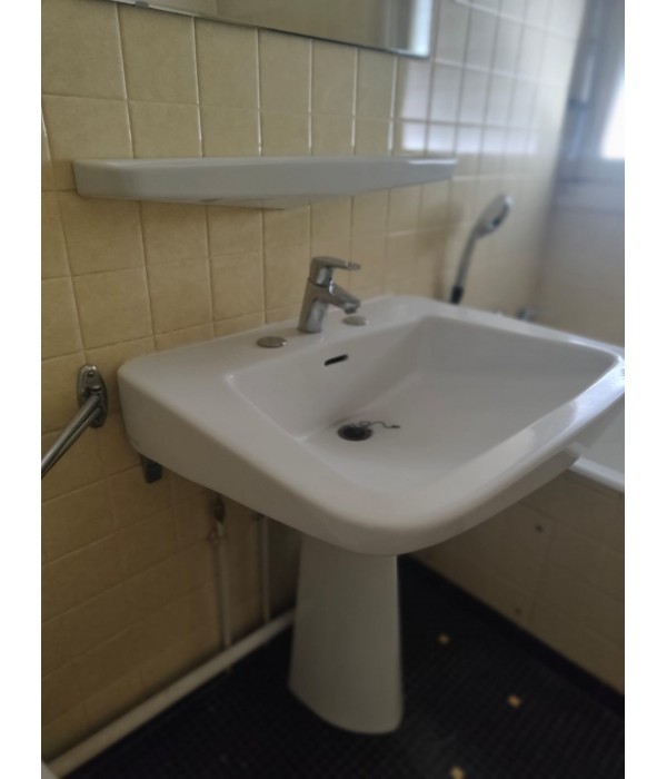 Lavabo colonne PMR céramique 