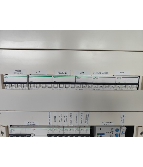 Armoire électrique TRIPHASE