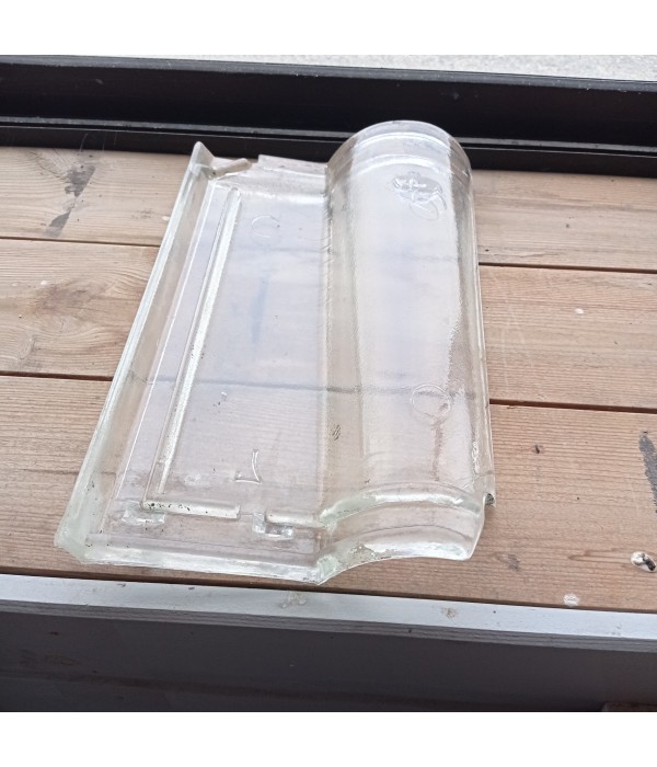 Tuiles canal en verre 