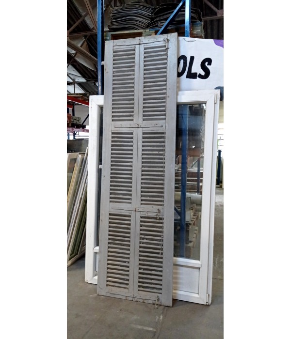 Volet bois persiennes articulés