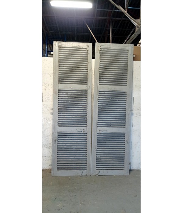 Volet bois persiennes 