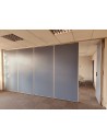 Cloison amovible acoustique pour bureaux