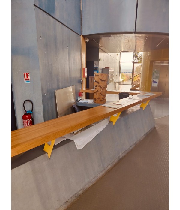 Comptoir bois CHENE LAMELLE COLLE...