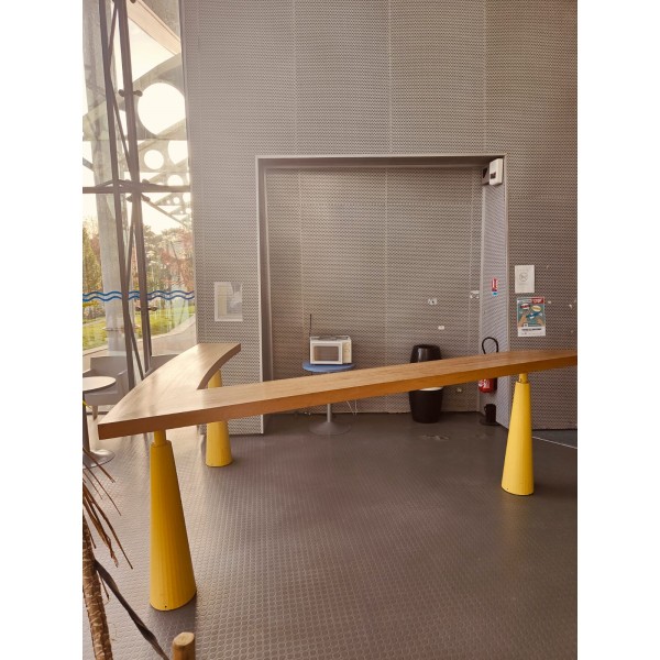 Comptoir bois CHENE Lamellé...