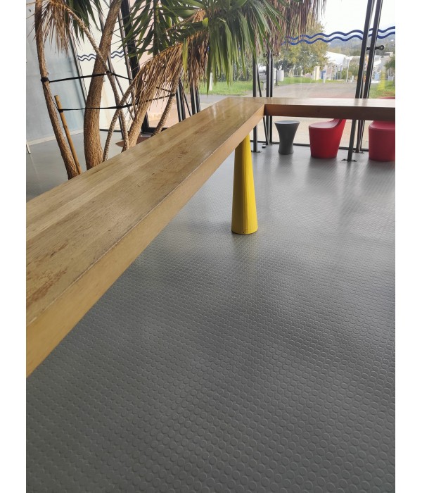 Comptoir bois CHENE Lamellé Collé CAFE