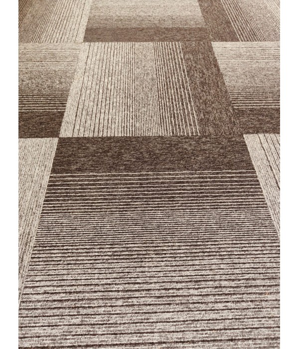 Dalle Moquette Gris/Noir rayée...