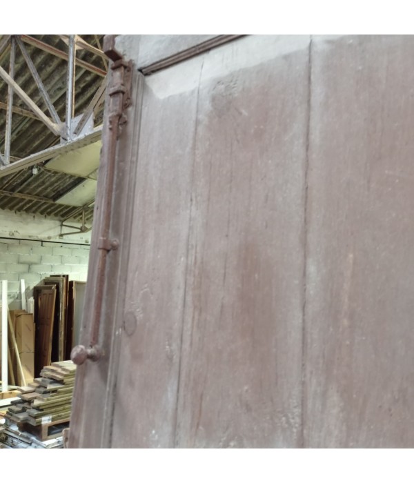 porte a panneaux ancienne