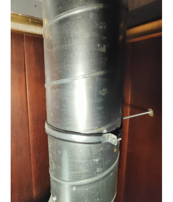 Gaine acier galvanisé D200