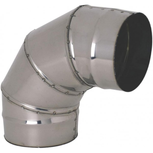 Coude 90° galva D200 - ALDES