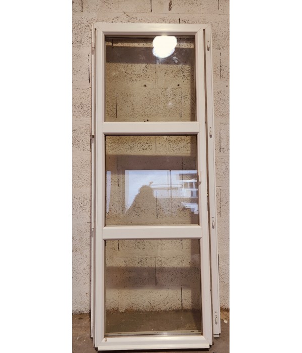 80x214 Bloc-Porte service PVC DV Tryba