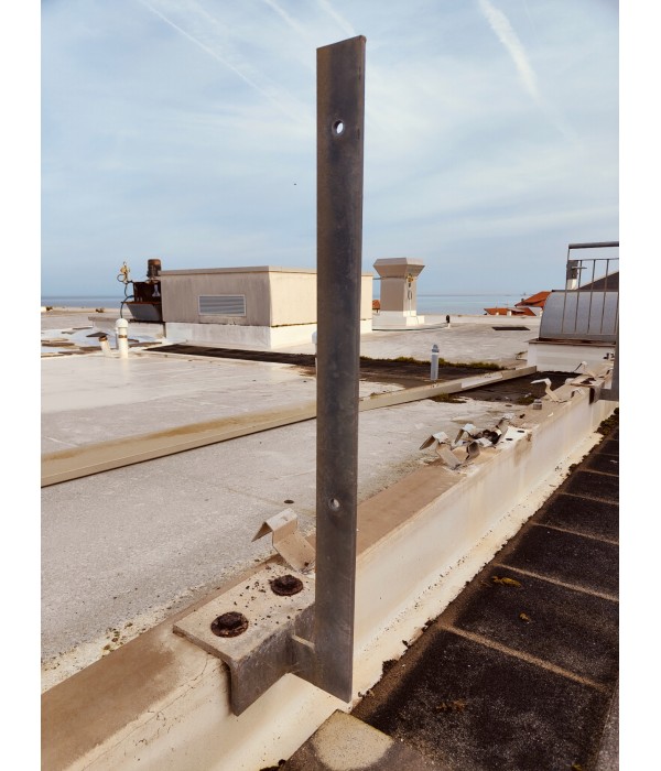 * 144x89 Garde-corps acier galvanisé