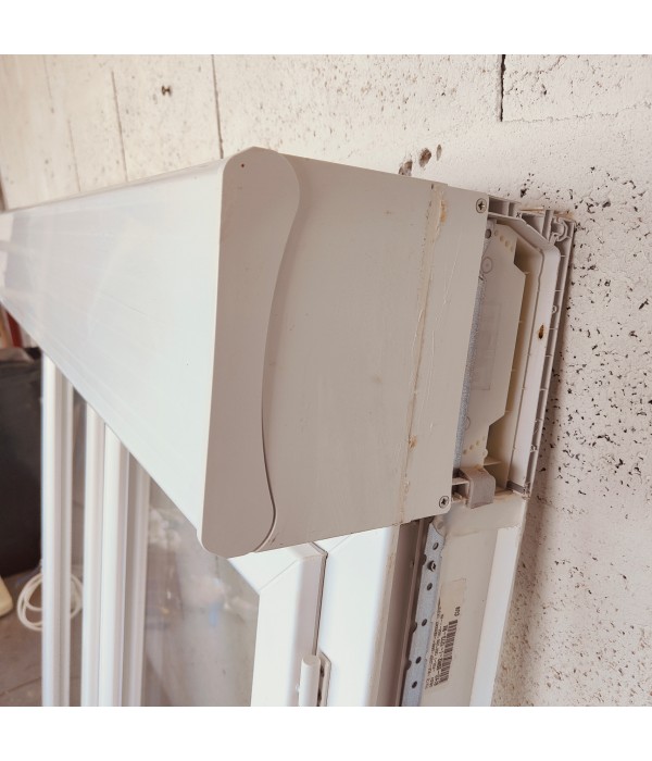 125x125 Fenêtre oscilo PVC DV + volet... 125x125 Fenêtre oscilo PVC DV + volet...