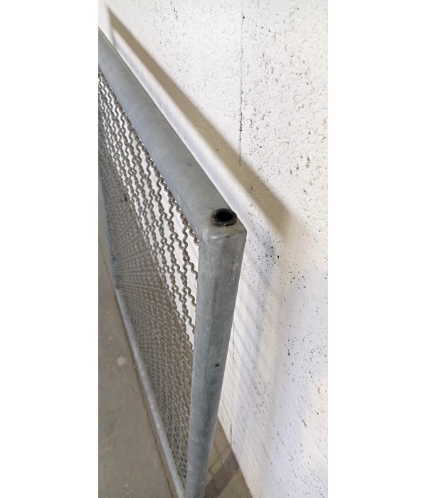 88 x 100 Portillon acier galvanisé 