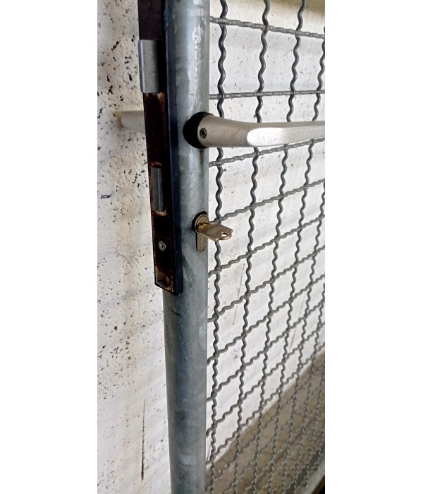 88 x 100 Portillon acier galvanisé 