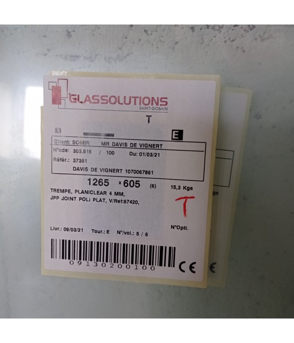 126 x 60 kit survitrage PVC neuf