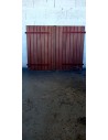 145 x 110 Paire de volets bois exotique 