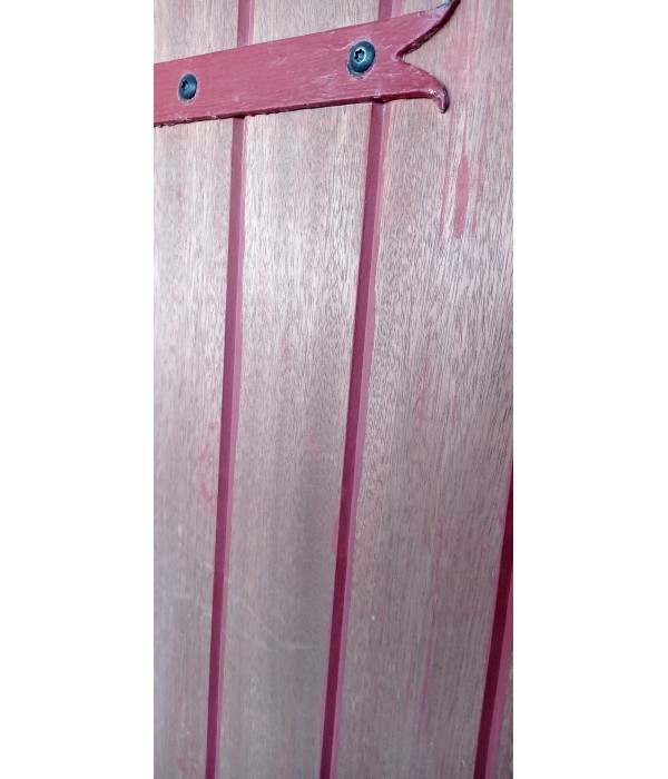 145 x 110 Paire de volets bois exotique 