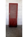 65.5 x 180 porte persiennes bois