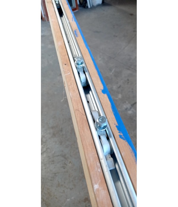 83 x 186 porte coulissante bois plein 