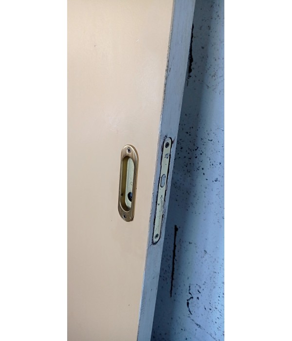 83 x 186 porte coulissante bois plein 