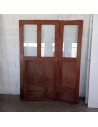140 x 186 porte articulée bois