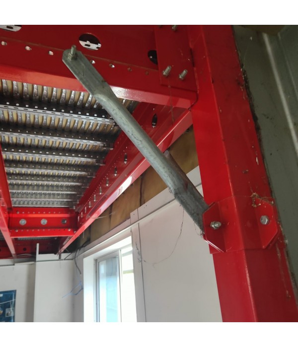 Mezzanine 23m² plateforme de stockage...